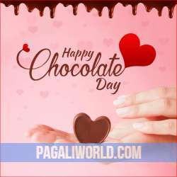 9th February Chocolate Day Status Poster