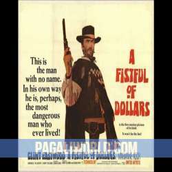 A Fistful of Dollars Theme Poster