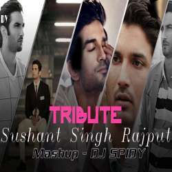 Sushant Singh Rajput (Tribute Mashup) - Dj Spidy Poster